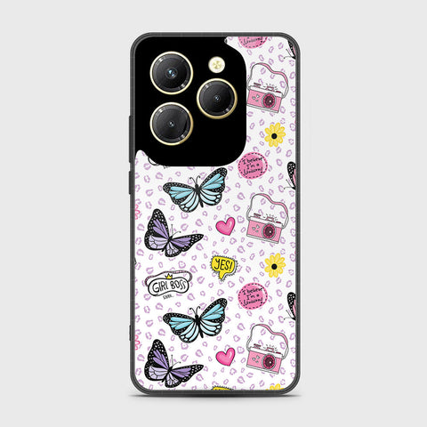Infinix Hot 40 Cover - Vanilla Dream Series - HQ Premium Shine Durable Shatterproof Case