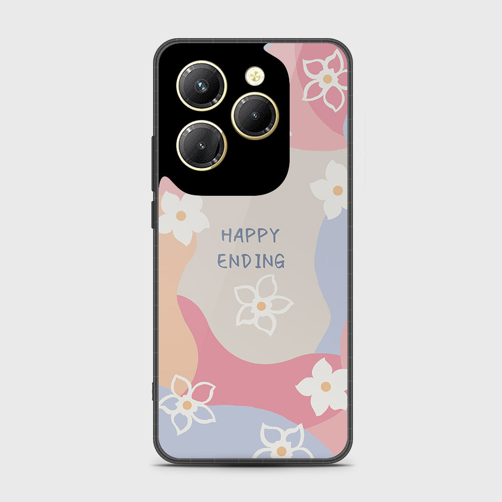 Infinix Hot 40 Pro Cover - Happy Series - HQ Premium Shine Durable Shatterproof Case