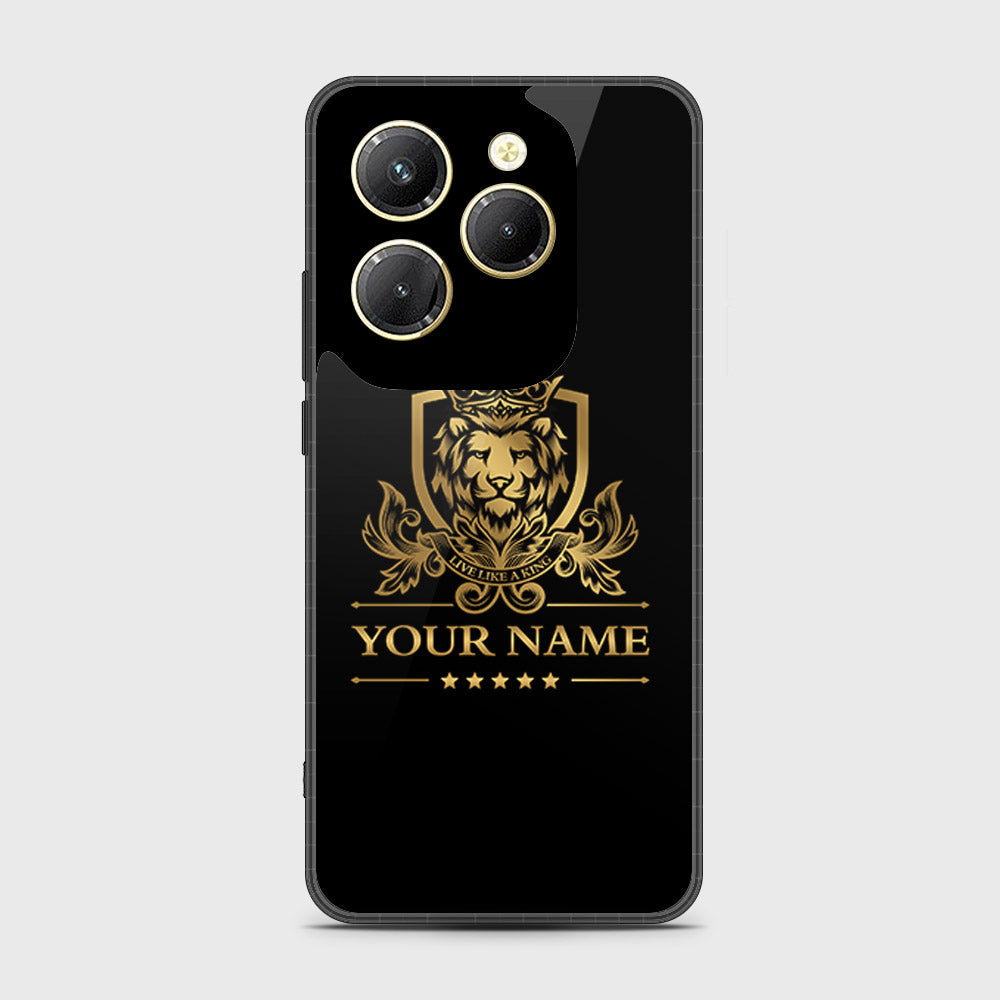 Infinix Hot 40 Cover - Gold Series - HQ Premium Shine Durable Shatterproof Case