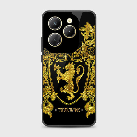 Infinix Hot 40 Cover - Gold Series - HQ Premium Shine Durable Shatterproof Case