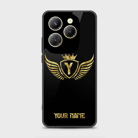 Infinix Hot 40 Cover - Gold Series - HQ Premium Shine Durable Shatterproof Case
