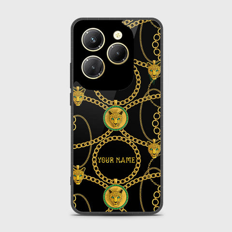 Infinix Hot 40 Cover - Gold Series - HQ Premium Shine Durable Shatterproof Case