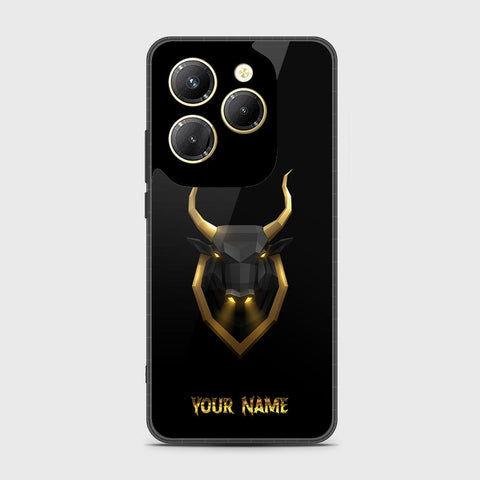Infinix Hot 40 Cover - Gold Series - HQ Premium Shine Durable Shatterproof Case