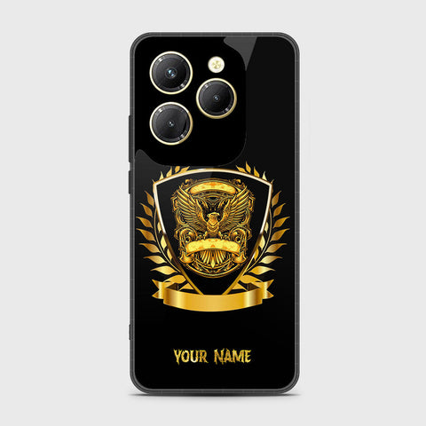 Infinix Hot 40 Cover - Gold Series - HQ Premium Shine Durable Shatterproof Case