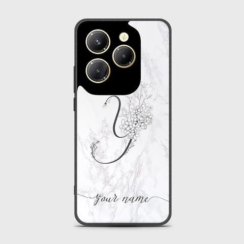 Infinix Hot 40 Pro Cover - Personalized Alphabet Series - HQ Premium Shine Durable Shatterproof Case