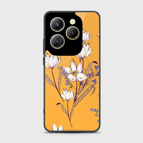 Infinix Hot 40 Pro Cover - Floral Series - HQ Premium Shine Durable Shatterproof Case