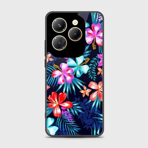 Infinix Hot 40 Pro Cover - Floral Series - HQ Premium Shine Durable Shatterproof Case