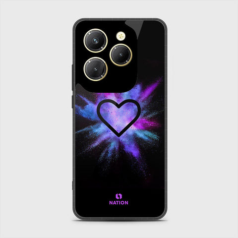 Infinix Hot 40 Cover - Onation Heart Series - HQ Premium Shine Durable Shatterproof Case