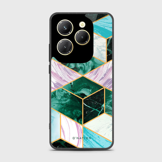 Infinix Hot 40 Pro Cover - O'Nation Shades of Marble Series - HQ Premium Shine Durable Shatterproof Case