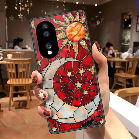 Huawei Honor 70 Cover - Celestial Starry Universe Series - HQ Premium Shine Durable Shatterproof Case
