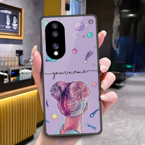 Huawei Honor 70 Cover - ONation Your Name Series - HQ Premium Shine Durable Shatterproof Case