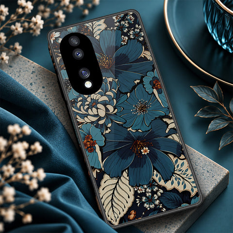 Huawei Honor 70 Cover - ONation Botancial Bloom Series - HQ Premium Shine Durable Shatterproof Case