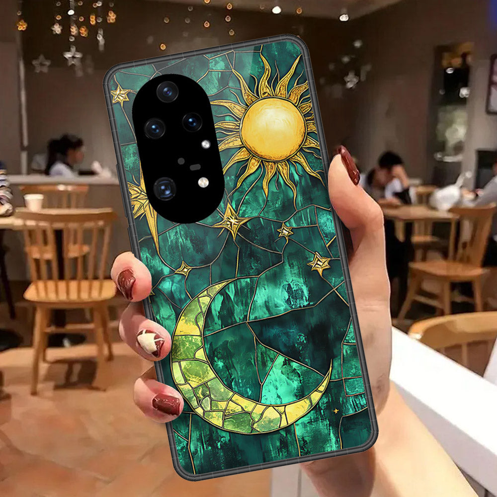 Huawei P50 Pro Cover - Celestial Starry Universe Series - HQ Premium Shine Durable Shatterproof Case