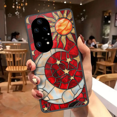 Huawei P50 Pro Cover - Celestial Starry Universe Series - HQ Premium Shine Durable Shatterproof Case
