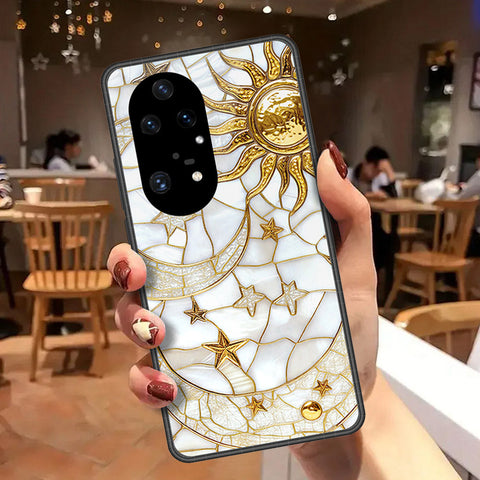 Huawei P50 Pro Cover - Celestial Starry Universe Series - HQ Premium Shine Durable Shatterproof Case