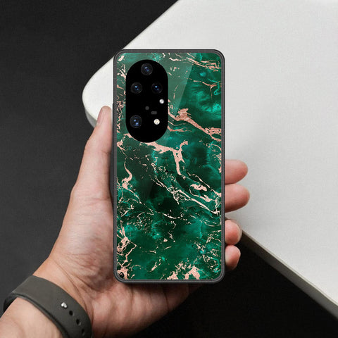 Huawei P50 Pro Cover - Colorful Marble Series - HQ Premium Shine Durable Shatterproof Case