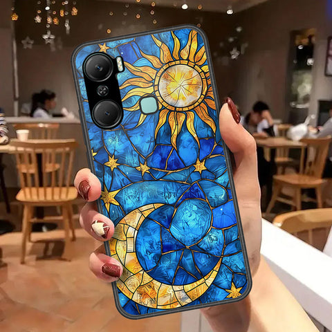 Infinix Hot 12 Pro Cover - Celestial Starry Universe Series - HQ Premium Shine Durable Shatterproof Case