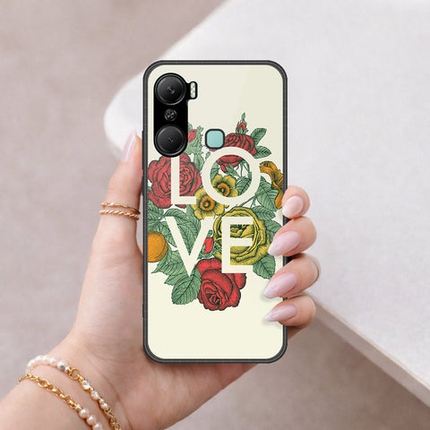 Infinix Hot 12 Pro Cover - Floral Series 2 - HQ Premium Shine Durable Shatterproof Case