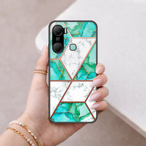 Infinix Hot 12 Pro Cover - O'Nation Shades of Marble Series - HQ Premium Shine Durable Shatterproof Case
