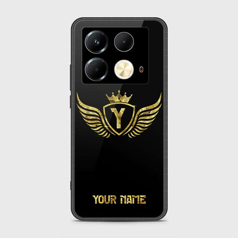 Infinix Note 40 Cover- Gold Series - HQ Premium Shine Durable Shatterproof Case