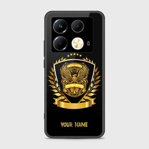 Infinix Note 40 Cover- Gold Series - HQ Premium Shine Durable Shatterproof Case
