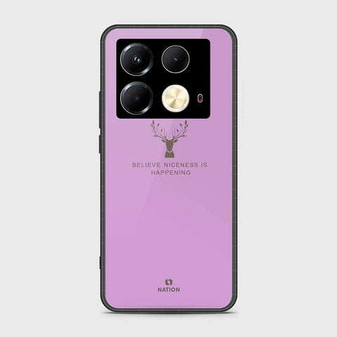 Infinix Note 40 Cover- Nice Series - HQ Premium Shine Durable Shatterproof Case