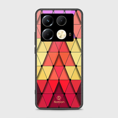 Infinix Note 40 Cover- Onation Pyramid Series - HQ Premium Shine Durable Shatterproof Case