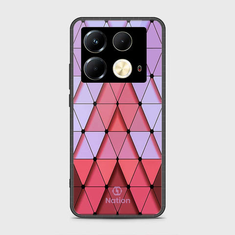 Infinix Note 40 Cover- Onation Pyramid Series - HQ Premium Shine Durable Shatterproof Case