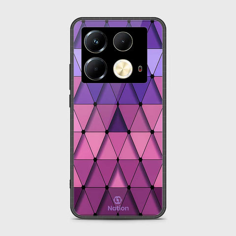 Infinix Note 40 Cover- Onation Pyramid Series - HQ Premium Shine Durable Shatterproof Case