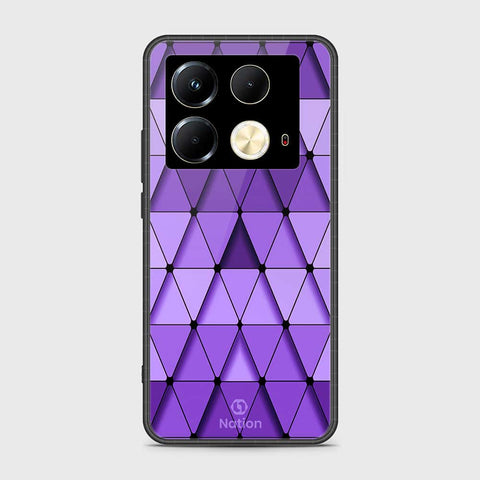 Infinix Note 40 Cover- Onation Pyramid Series - HQ Premium Shine Durable Shatterproof Case
