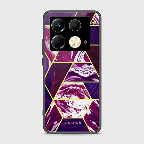 Infinix Note 40 Cover- O'Nation Shades of Marble Series - HQ Premium Shine Durable Shatterproof Case