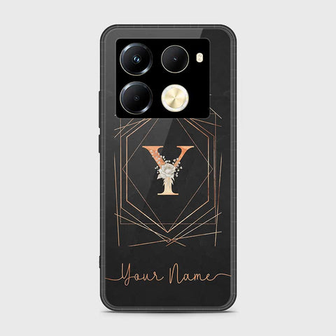 Infinix Note 40 Pro Plus Cover- Personalized Alphabet Series - HQ Premium Shine Durable Shatterproof Case