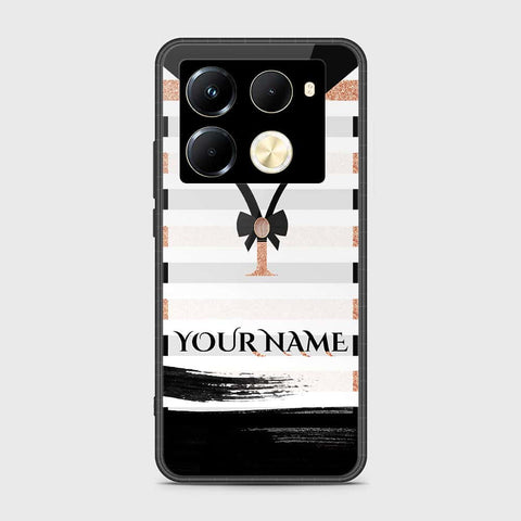 Infinix Note 40 Pro Plus Cover- Personalized Alphabet Series - HQ Premium Shine Durable Shatterproof Case