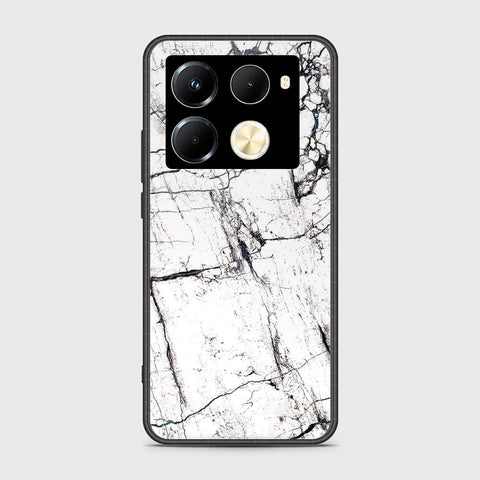 Infinix Note 40 Pro Plus Cover- White Marble Series 2 - HQ Premium Shine Durable Shatterproof Case