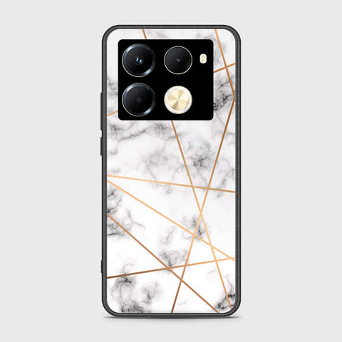 Infinix Note 40 Pro Plus Cover- White Marble Series 2 - HQ Premium Shine Durable Shatterproof Case