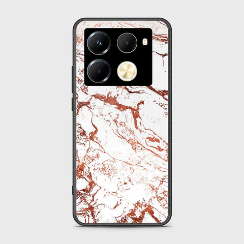 Infinix Note 40 Pro Plus Cover- White Marble Series 2 - HQ Premium Shine Durable Shatterproof Case
