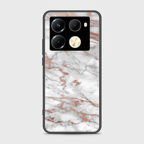 Infinix Note 40 Pro Plus Cover- White Marble Series 2 - HQ Premium Shine Durable Shatterproof Case