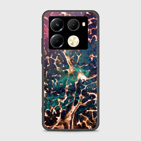 Infinix Note 40 Pro Cover- Colorful Marble Series - HQ Premium Shine Durable Shatterproof Case