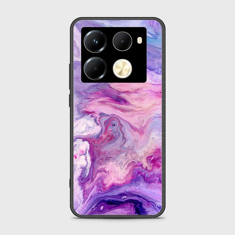 Infinix Note 40 Pro Cover- Colorful Marble Series - HQ Premium Shine Durable Shatterproof Case