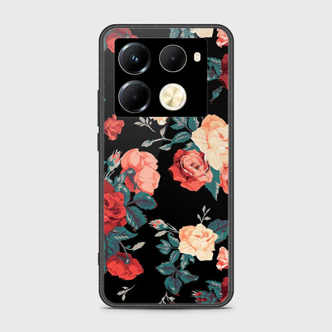 Infinix Note 40 Pro Cover- Floral Series 2 - HQ Premium Shine Durable Shatterproof Case