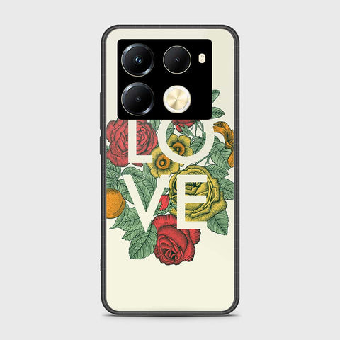 Infinix Note 40 Pro Cover- Floral Series 2 - HQ Premium Shine Durable Shatterproof Case