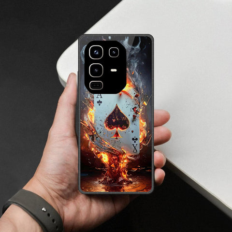 Infinix Note 50s Cover - Ace of Fire Rising Star Design - HQ Premium Shine Durable Shatterproof Case