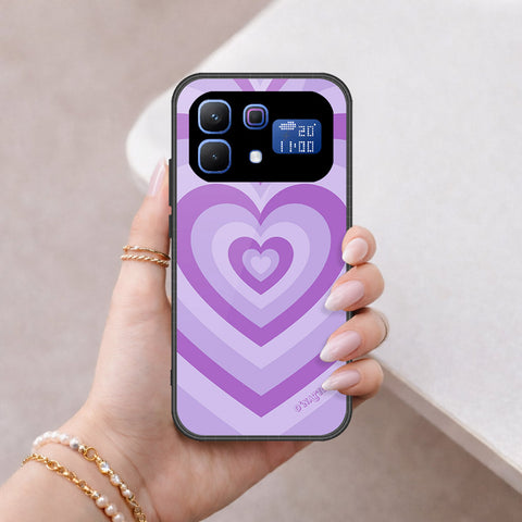 Infinix Note 60 Cover - O'Nation Heartbeat Series - HQ Ultra Shine Premium Infinity Glass Soft Silicon Borders Case