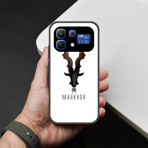 Infinix Note 60 Pro Cover - Markhor Series - HQ Ultra Shine Premium Infinity Glass Soft Silicon Borders Case