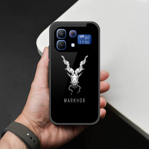 Infinix Note 60 Pro Cover - Markhor Series - HQ Ultra Shine Premium Infinity Glass Soft Silicon Borders Case