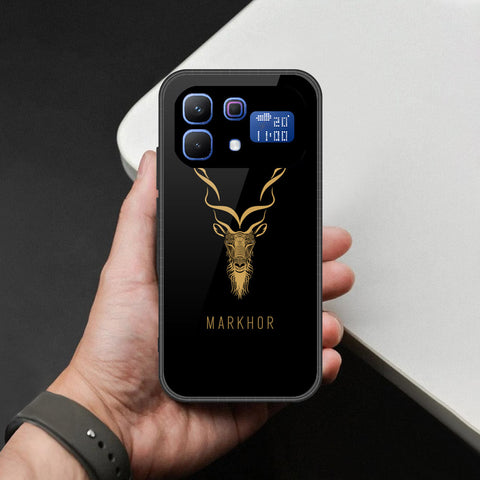 Infinix Note 60 Pro Cover - Markhor Series - HQ Ultra Shine Premium Infinity Glass Soft Silicon Borders Case
