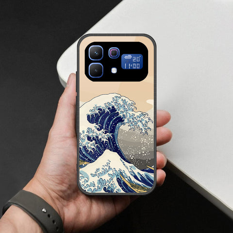 Infinix Note 60 Pro Cover - Stellar Series - HQ Ultra Shine Premium Infinity Glass Soft Silicon Borders Case