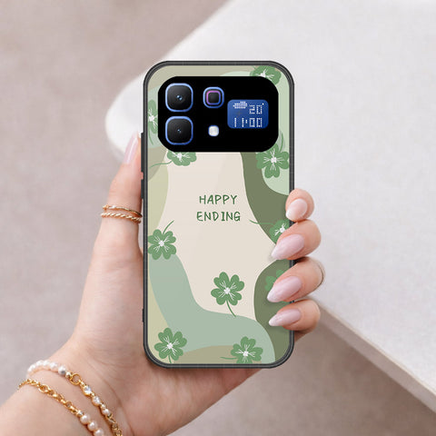 Infinix Note 60 Pro Cover - Happy Series - HQ Ultra Shine Premium Infinity Glass Soft Silicon Borders Case