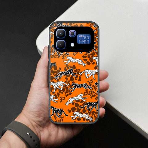 Infinix Note 60 Cover - Hustle Series - HQ Ultra Shine Premium Infinity Glass Soft Silicon Borders Case