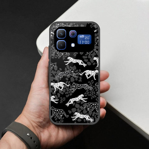 Infinix Note 60 Cover - Hustle Series - HQ Ultra Shine Premium Infinity Glass Soft Silicon Borders Case